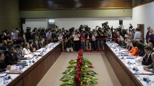 Cuban FM meets U.S. lawmakers on normalization of ties - ảnh 1